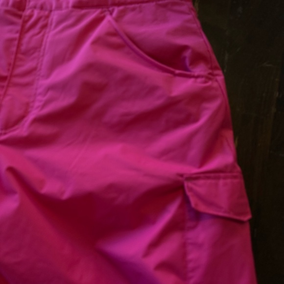 Kids Columbia Pink Insulated Fleece Lined Snow Pants XL - Picture 4 of 6